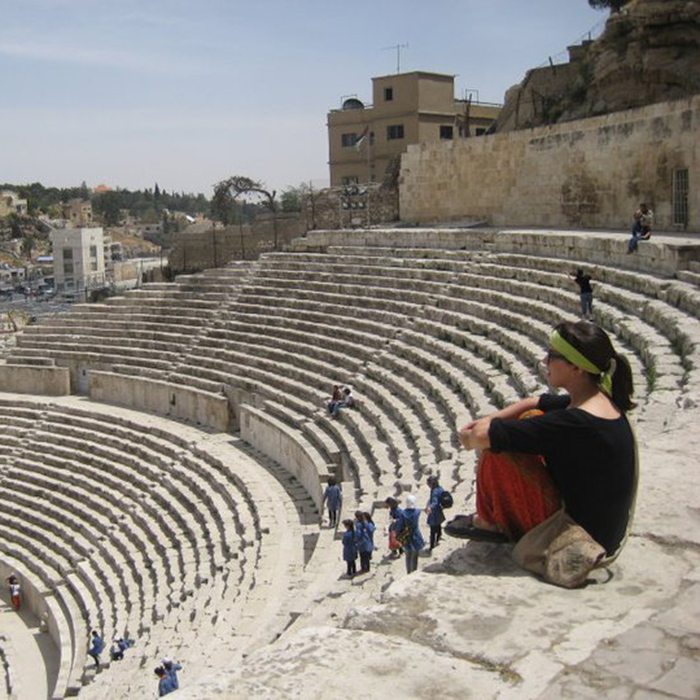 Student in Greece