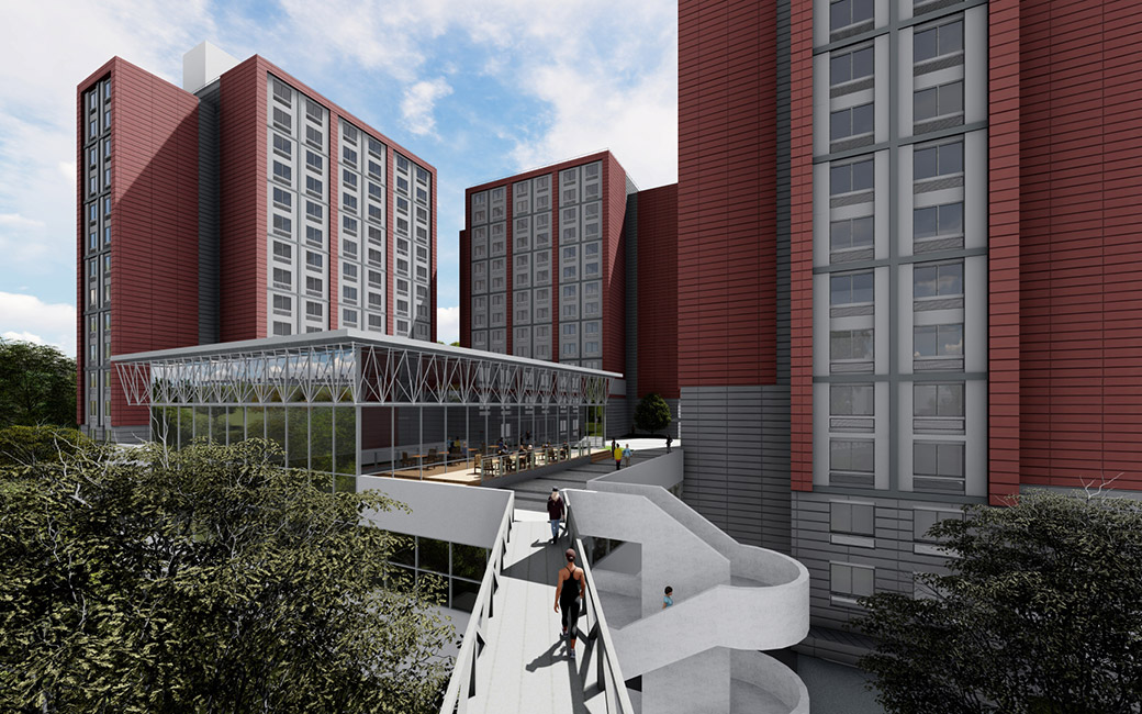 glen towers rendering