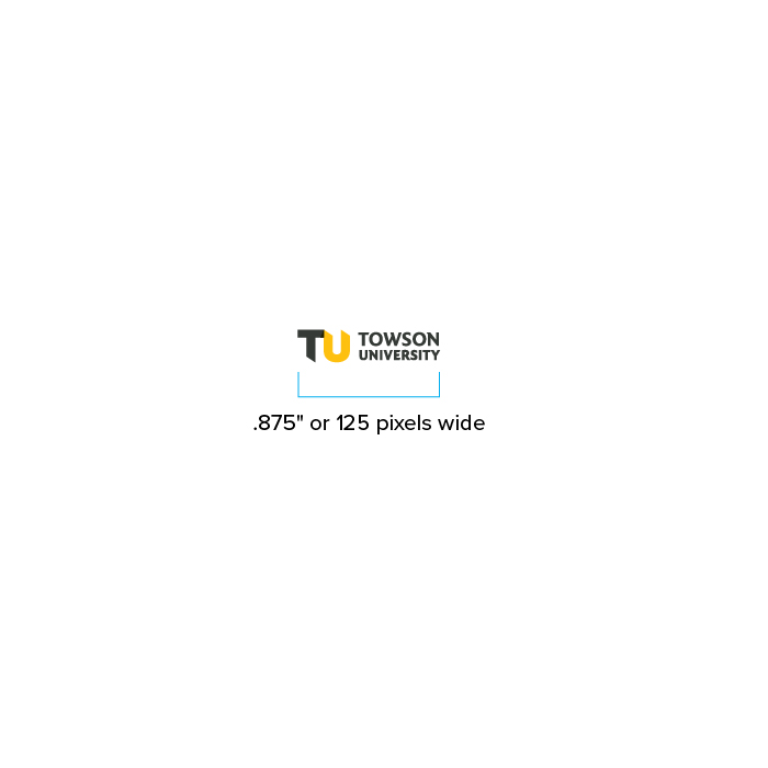 Minimum size for the TU brandmark