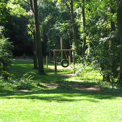 The challenge course.