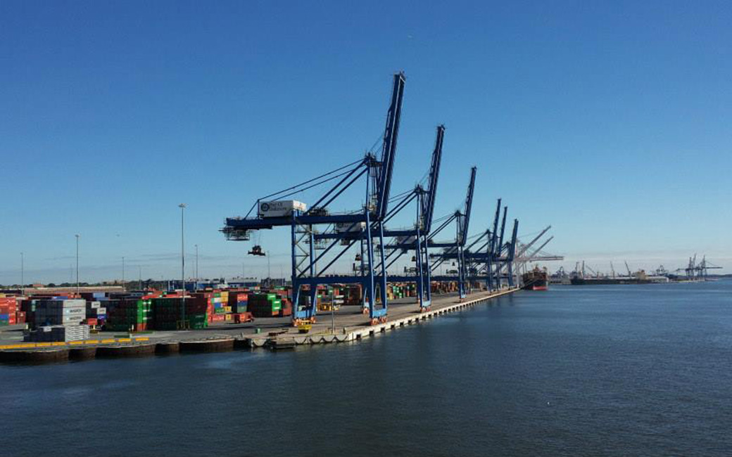 seagrit marine terminal in baltimore a view of seagrit marine terminal in baltimore form the water