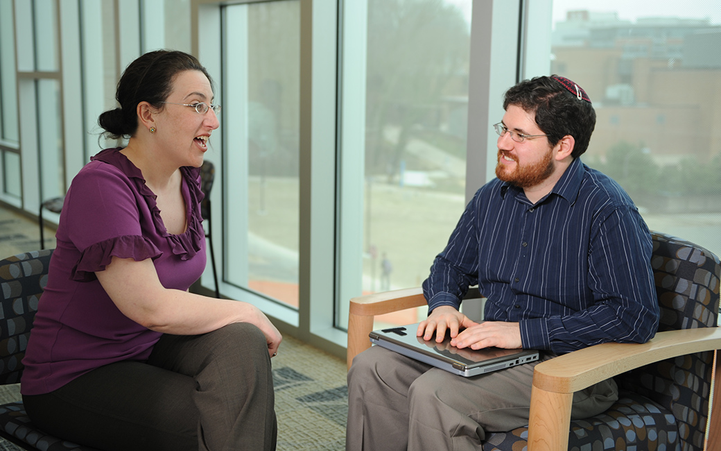 Dr. Susanna Garfein advising session