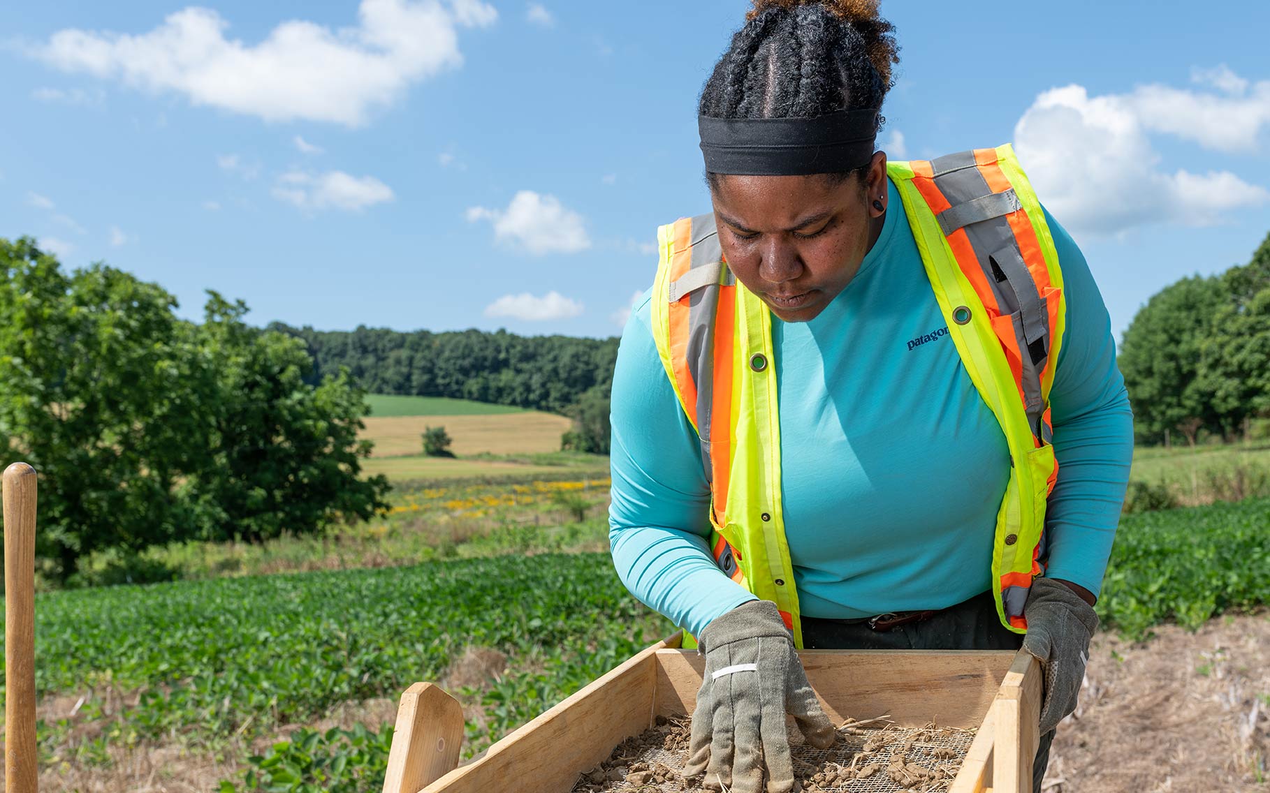 Student screening soil