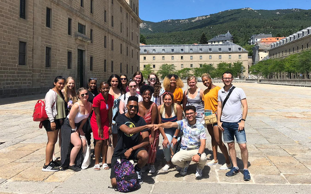 Study Abroad group photo