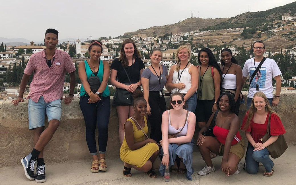 Study Abroad group photo