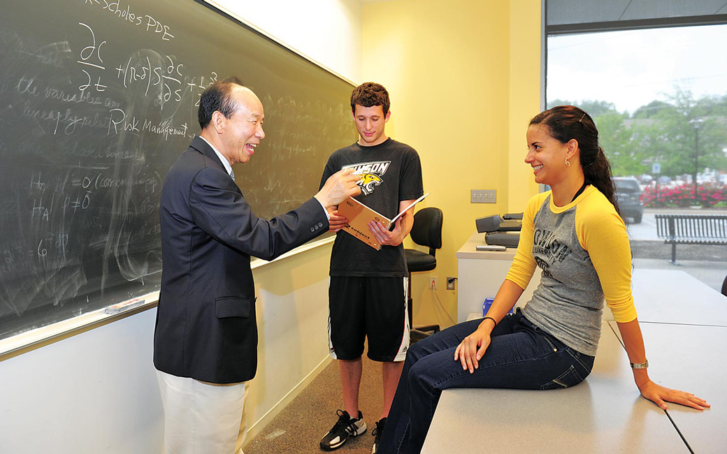 faculty and students