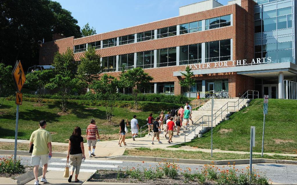 Center for the Arts in the day