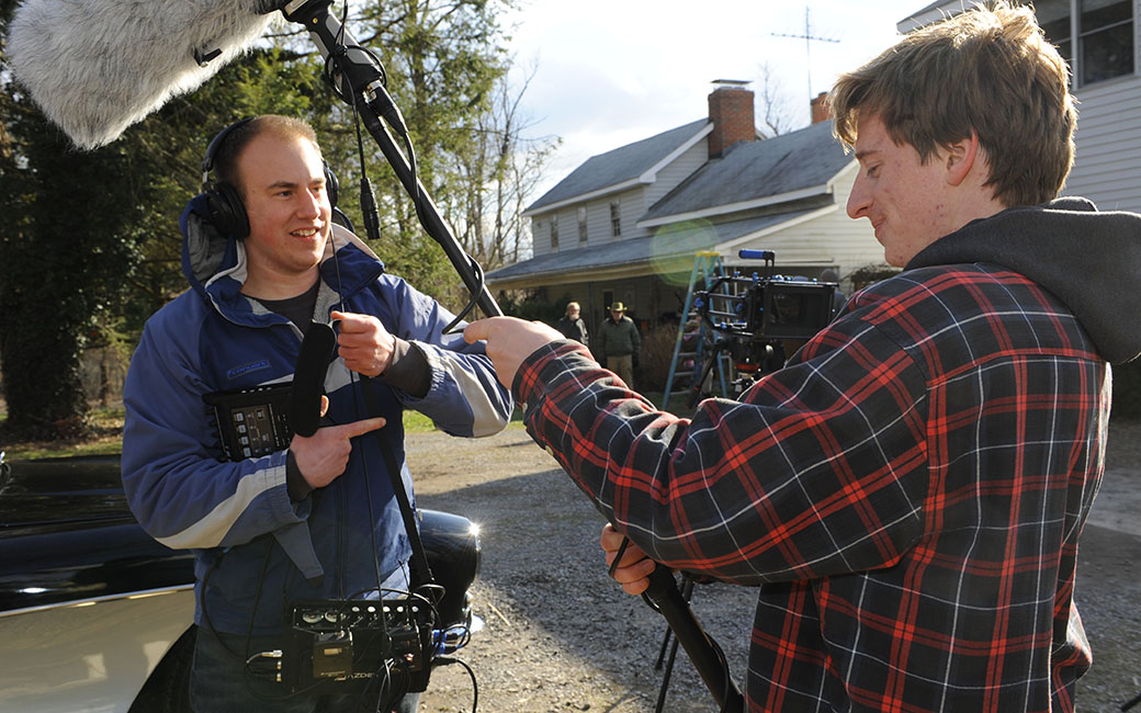 EMF Students on Location