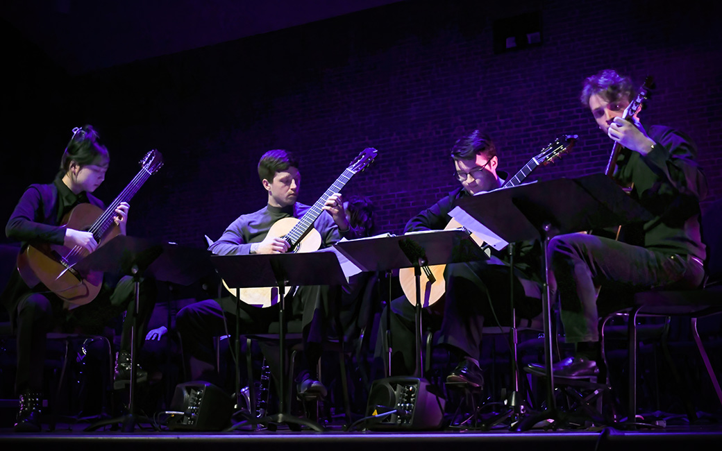 Classical Guitar Ensemble Photo by Melissa McCabe