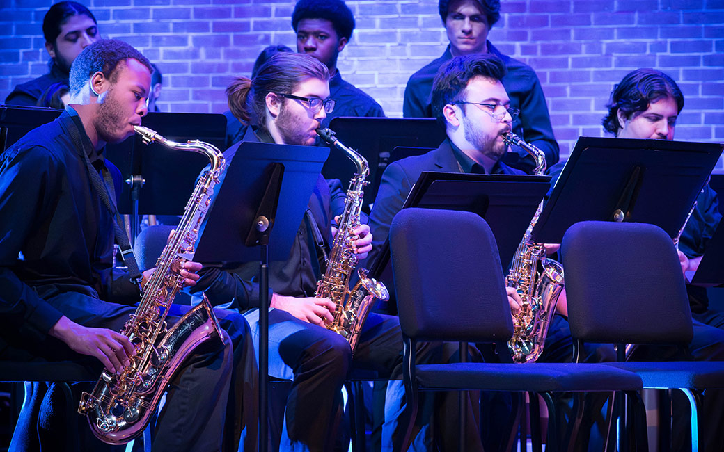 Jazz Ensemble Photo by Melissa McCabe