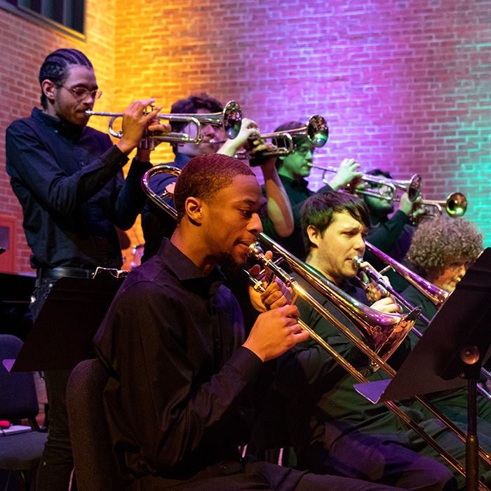 Musicians from a PRISM performance