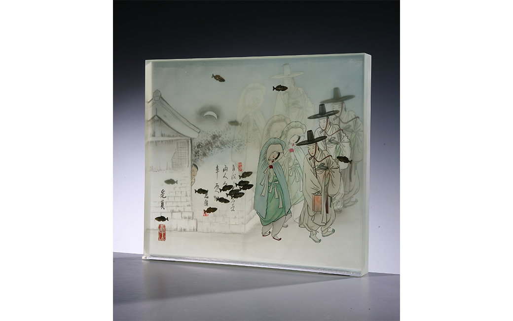 "Journey- 월하정인(月下情人) Lover in the moonlight," by Sunjin Lee