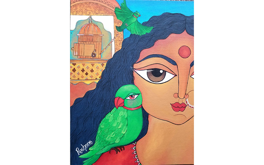 "She got wings" by Rachana Saurabh