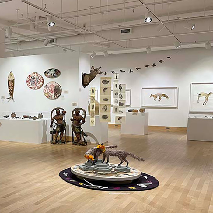 Reverie&Alchemy exhibition in the Center for the Arts Gallery