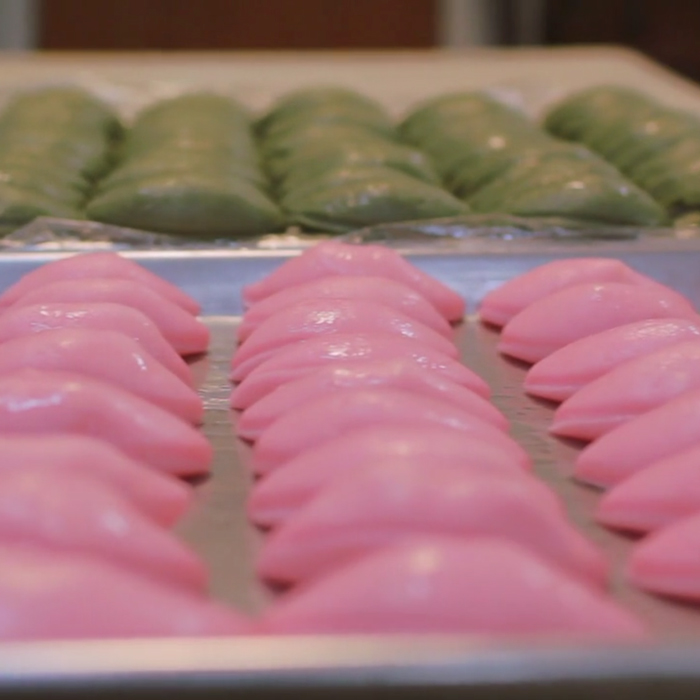 Korean-style race cakes at Seoul Rice Cake Shop