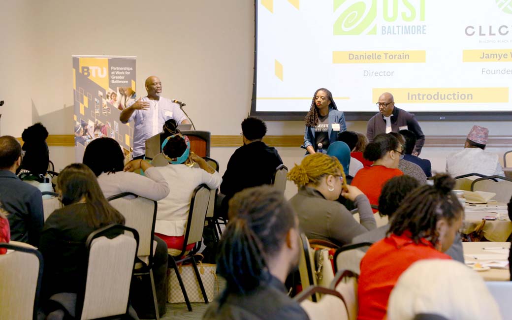 panel discussion at baltimore nonprofit summit