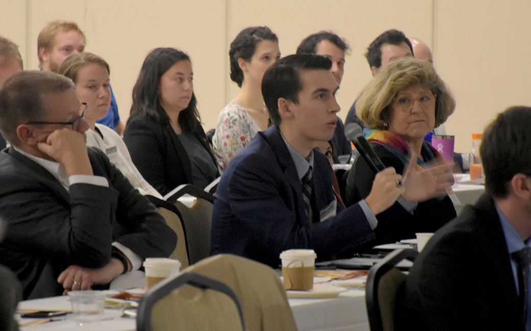 Audience at the 2019 outlook forum
