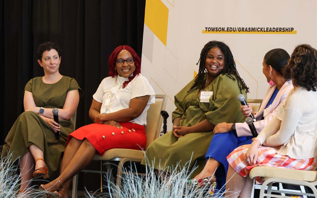 Panel speaking at the Celebratory Toast