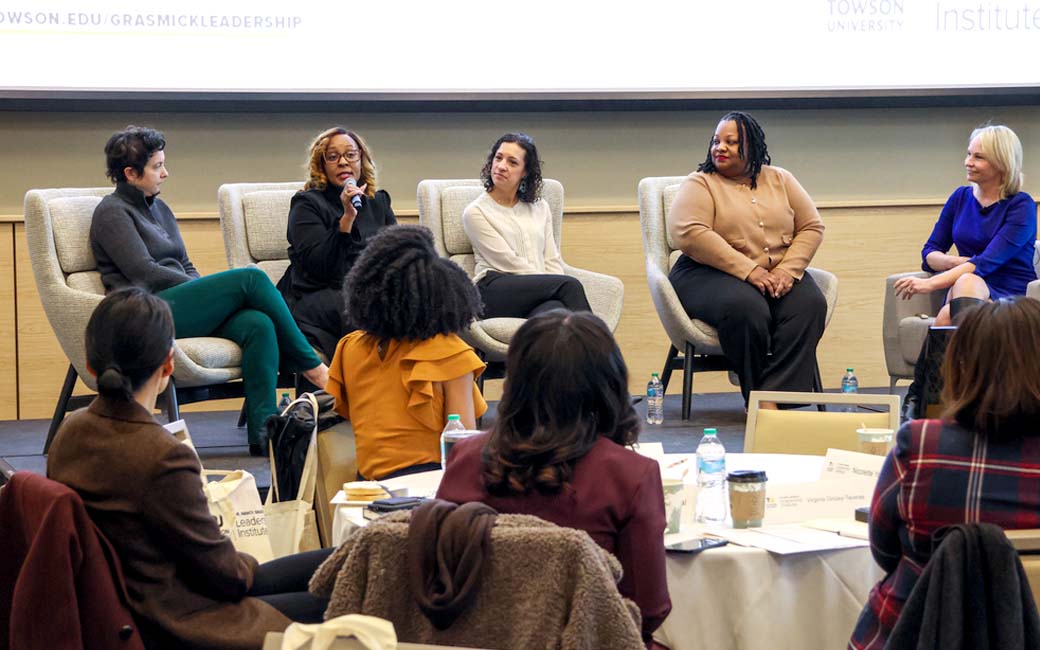 A panel at the first session of the 2025 cohort