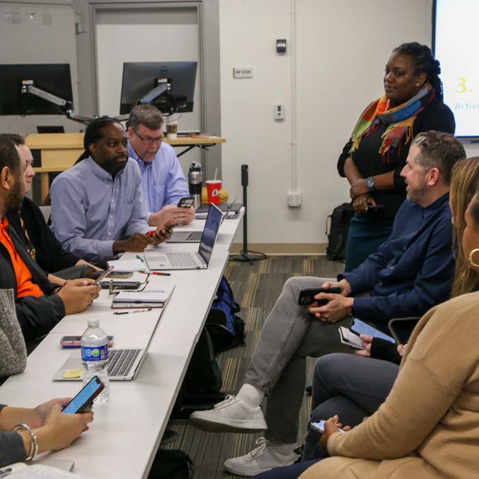 Next Level Leaders session