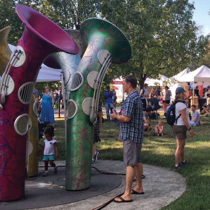 Baltimore art instilation