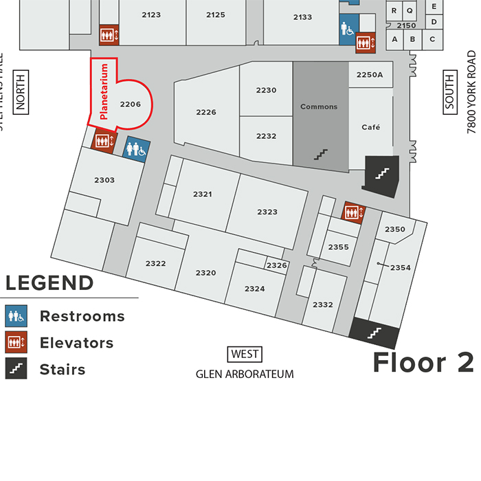 science complex second floor plan