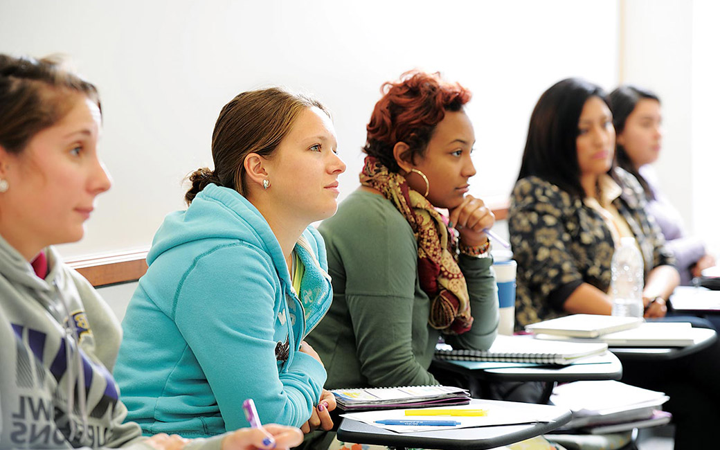 Students in classroom