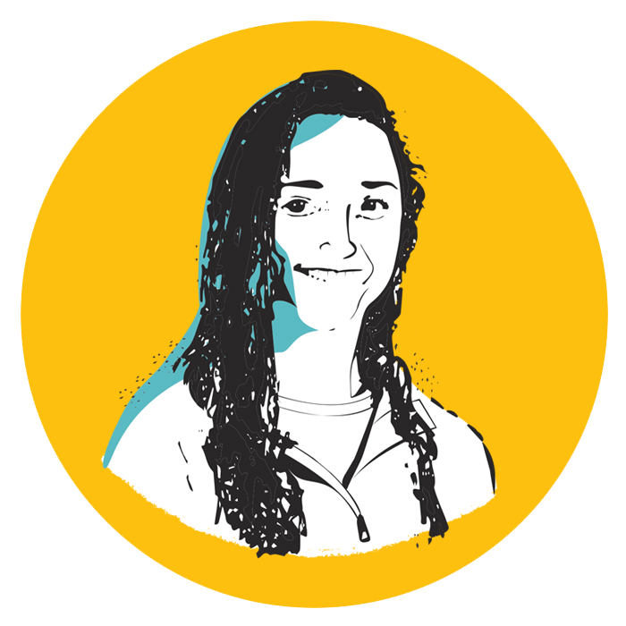 illustration of Hayley Horvath