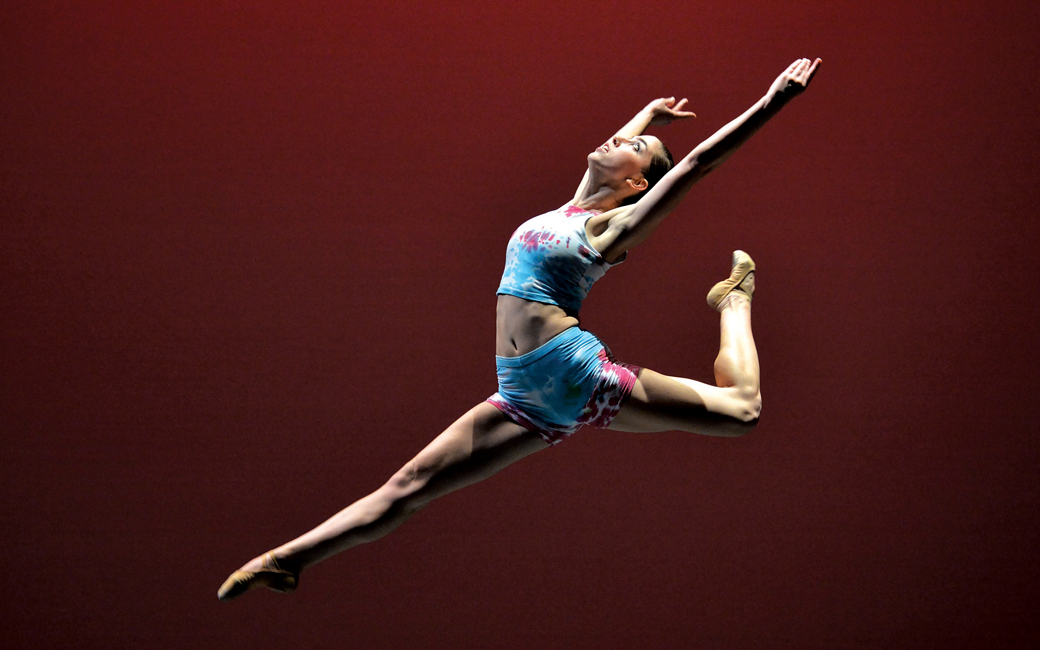 a female dancer