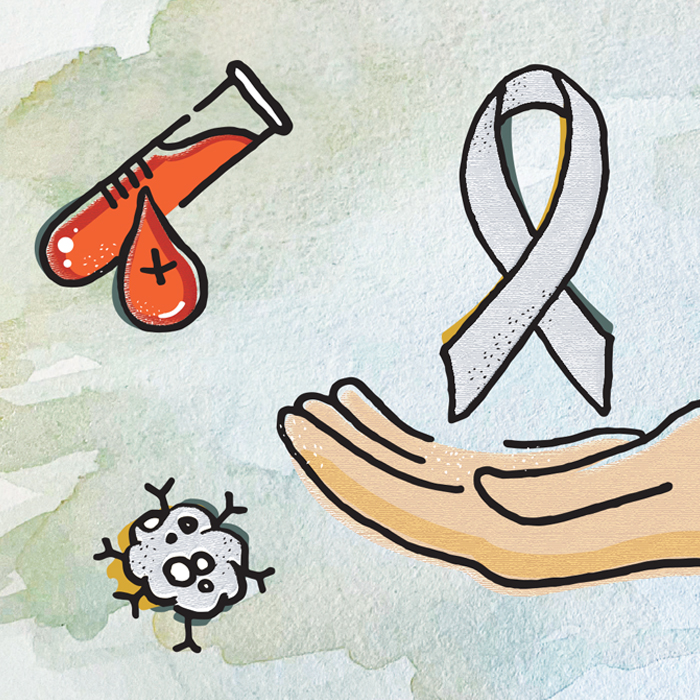 Illustration of medical symbols