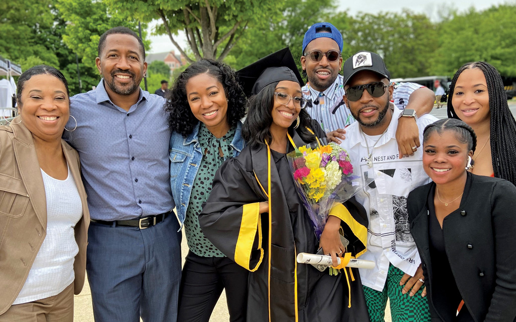 Families showed up in full force to support their Tiger graduates.