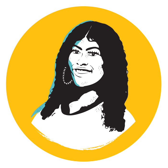 Illustrated headshot of Fatimah Owens