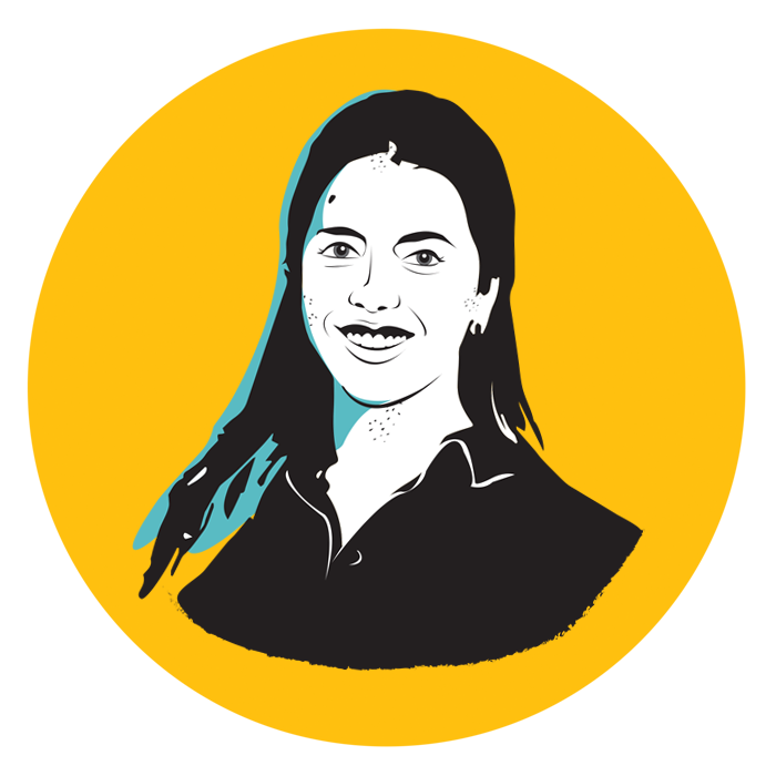 Illustrated headshot of Odette Font Garcia