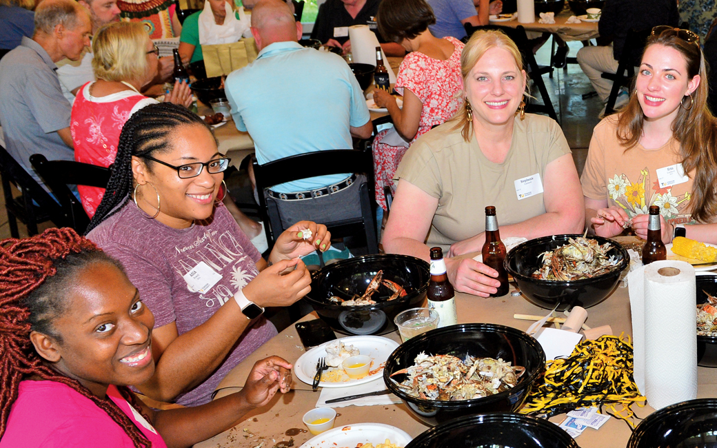 Julie Thomas, Asia Powell, Stephanie Caldwell and Erin Caldwell