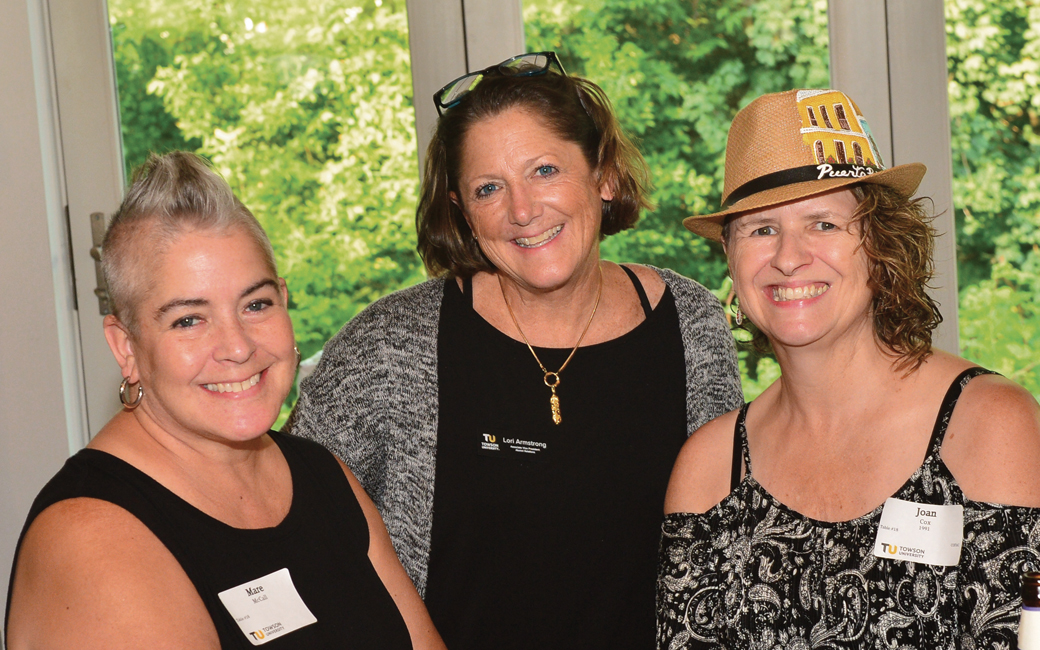 Mare McCall, Lori Armstrong and Joan Cox