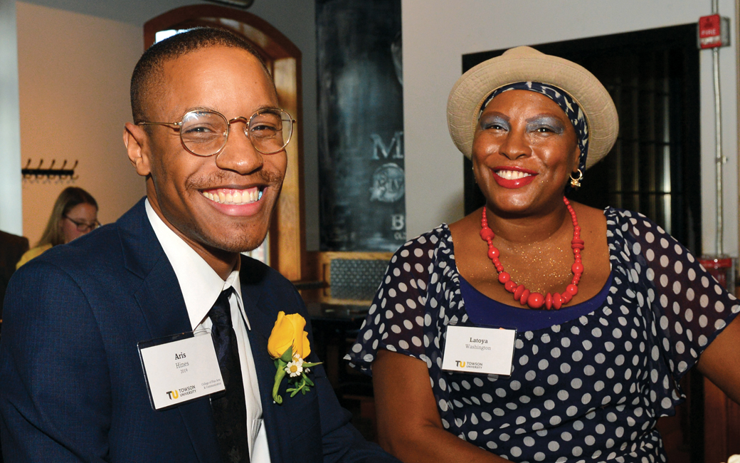 Aris Hines and Latoya Washington