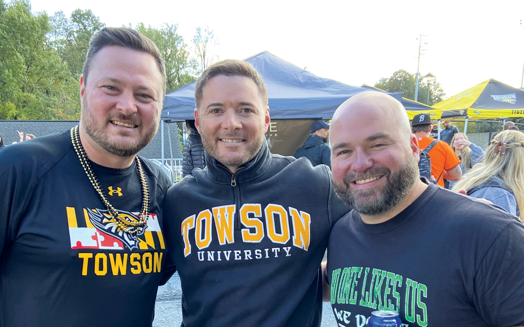 Former TU rommates reuinted and reminisced.