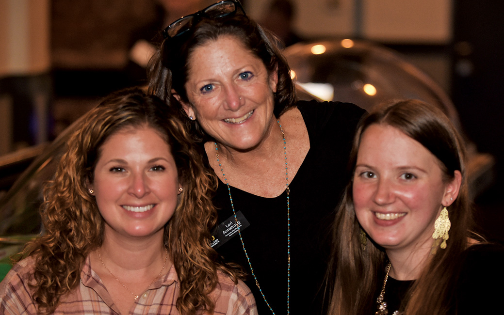Jenna Mills ’09, ’16, Lori Armstrong and Margaret Paulson ’11