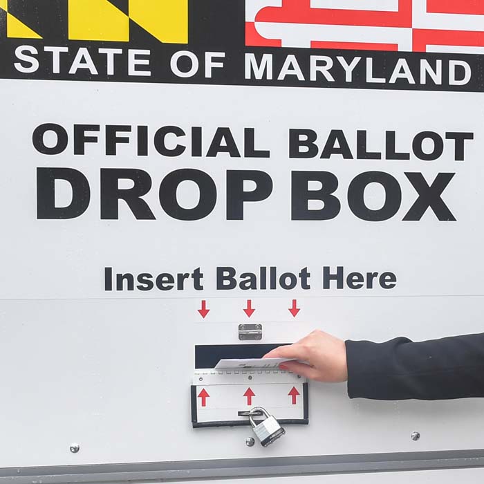 A ballot box