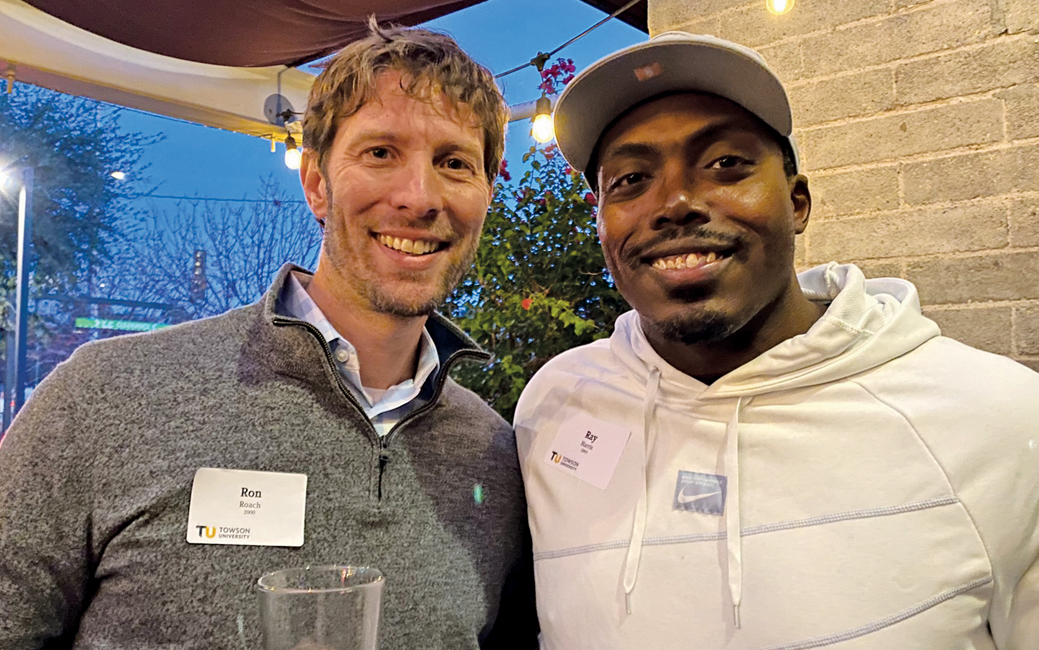 Ron Roach '00 and Ray Harris '03