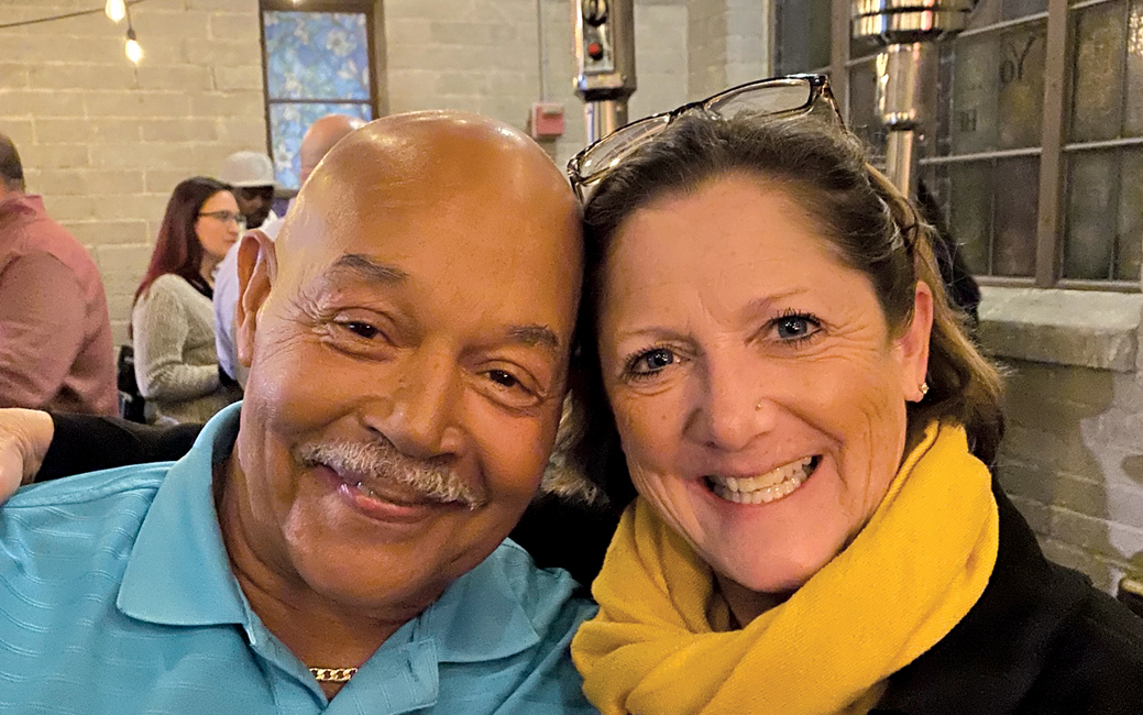 Mike Wells '73 and Lori Armstrong