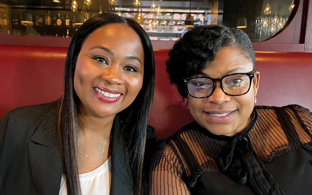 Inise Mayfield '06 and Valerie Destin (Atlanta)