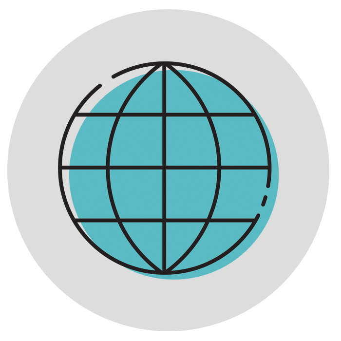 Globe icon