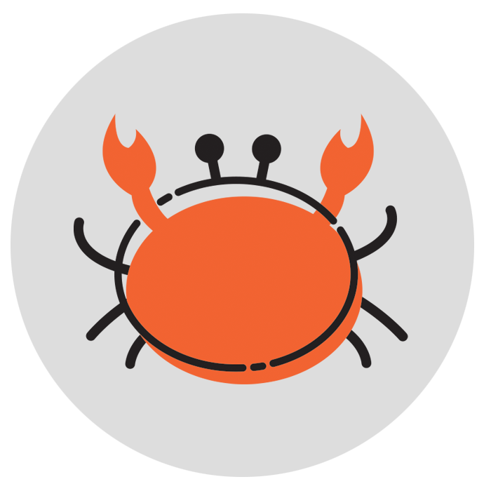 Crab icon