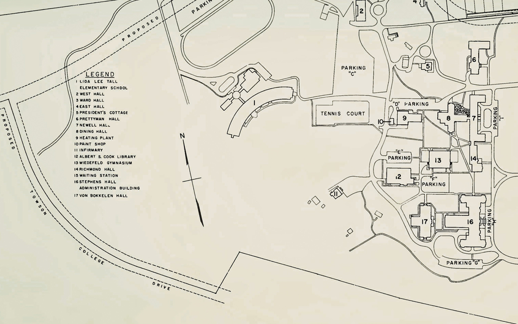 Black and white map