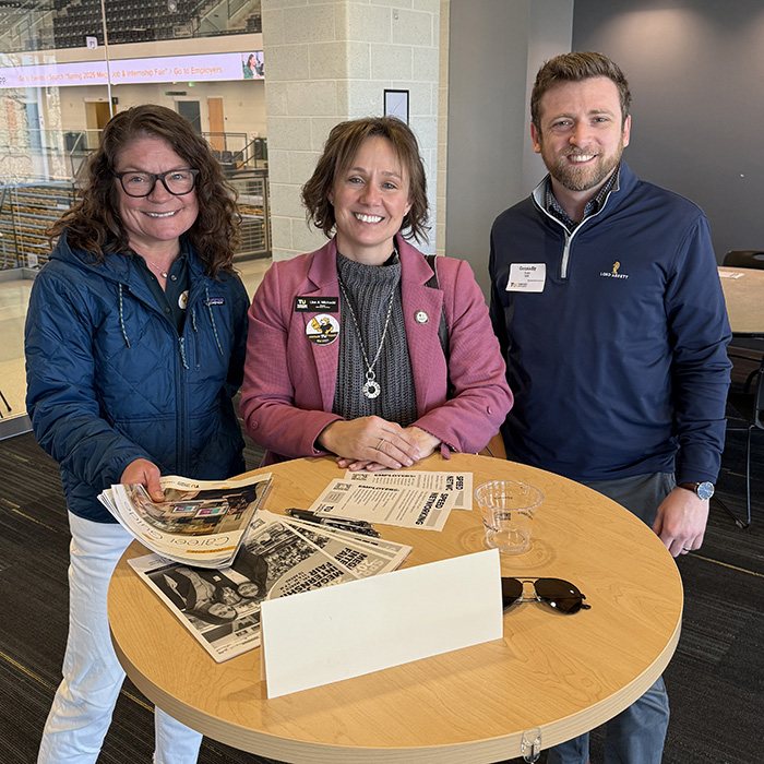 Katherine Gavin, Lisa Michoki and Gennadiy Todd