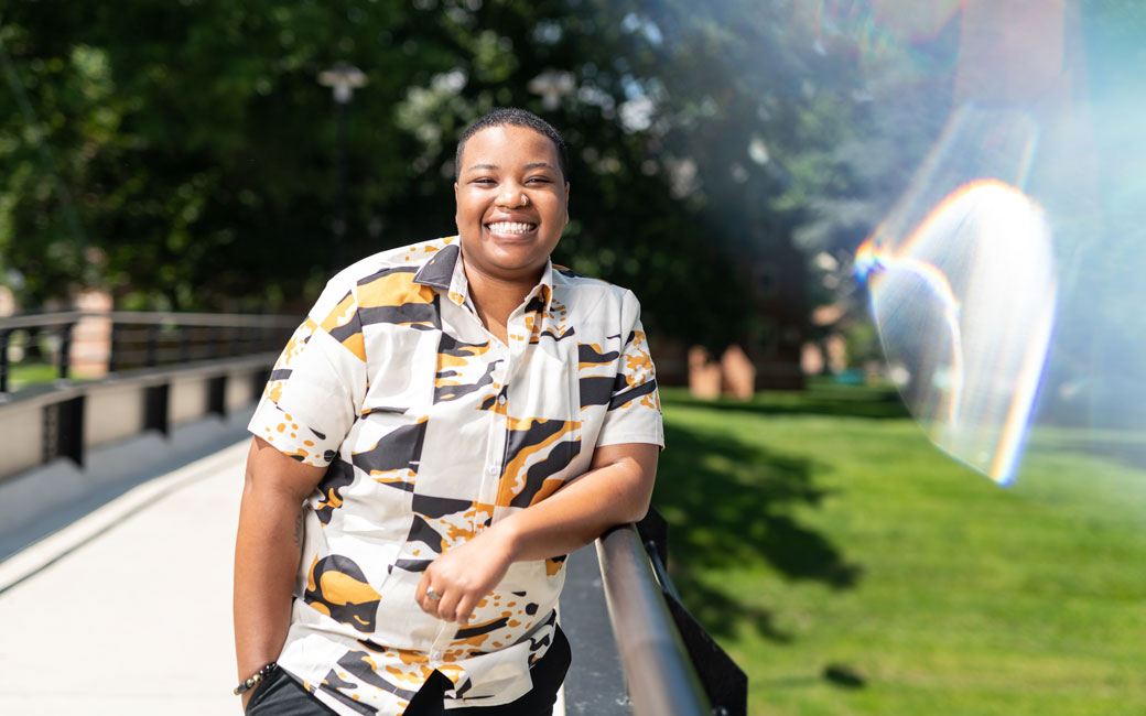 Graduate Student Brianna Donaldson-Morton