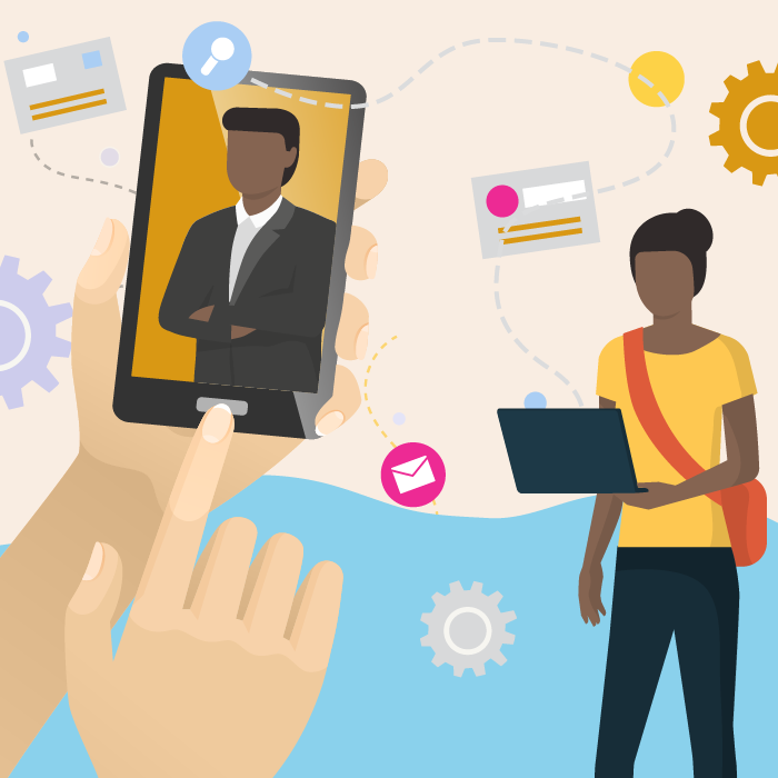 career center illustration