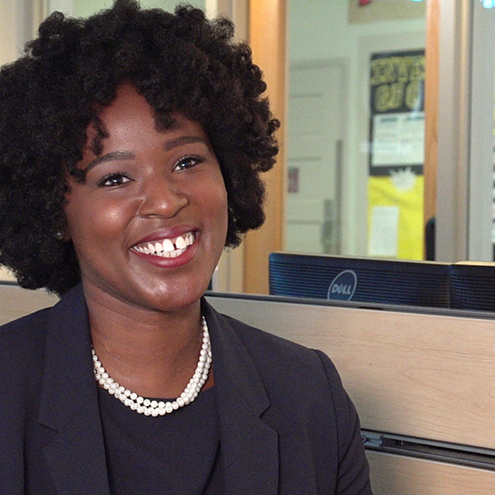 Towson University Commencement speaker Breonna Rogers