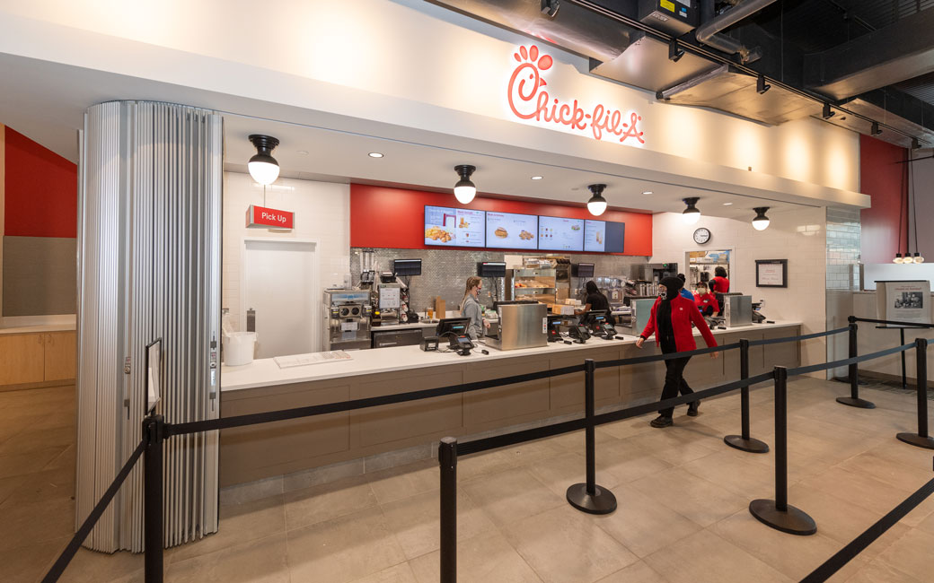 Chick-Fil-A inside the University Union